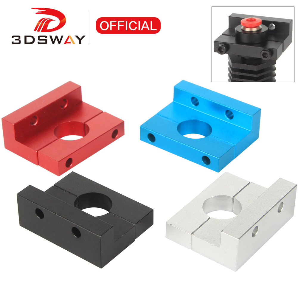 3DSWAY V6 Hotend Vast Blok E3D V6 Vulkaan BP6 Hot end Extruder Houder Montagebeugel voor 3D Printer Onderdelen Ender3 CR10 Serie