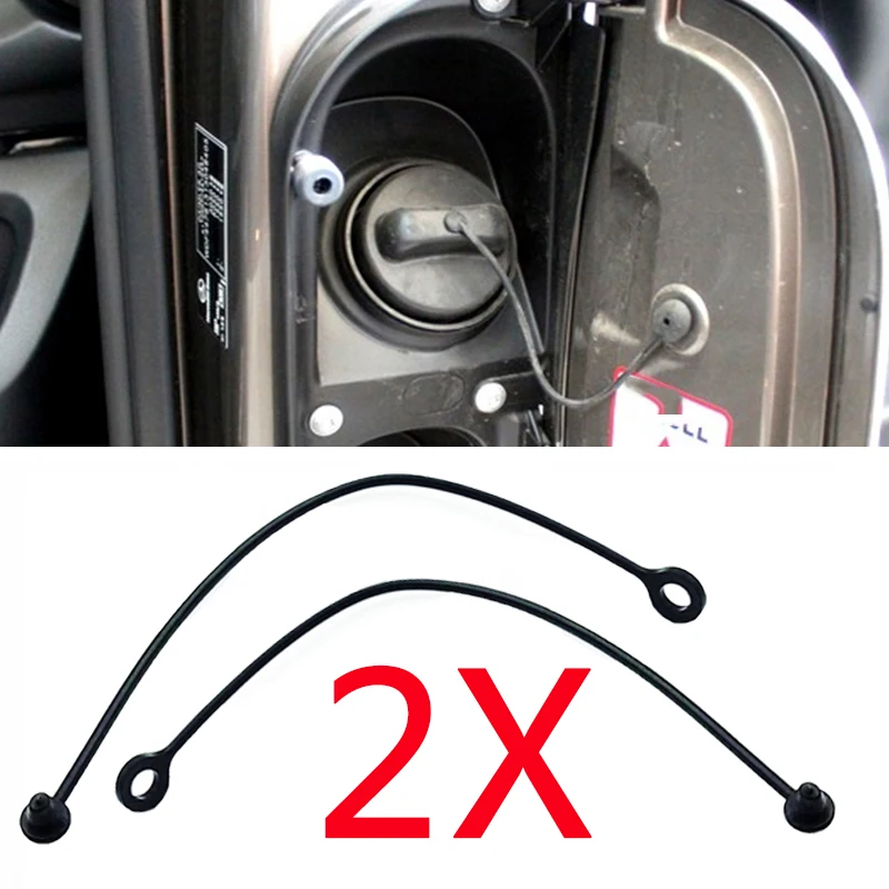 2X tapa de tanque de combustible cubierta línea Cable cuerda accesorios para Mercedes Benz Sprinter Vito Viano W906 W903 W639 W638 W447 gasolina diésel