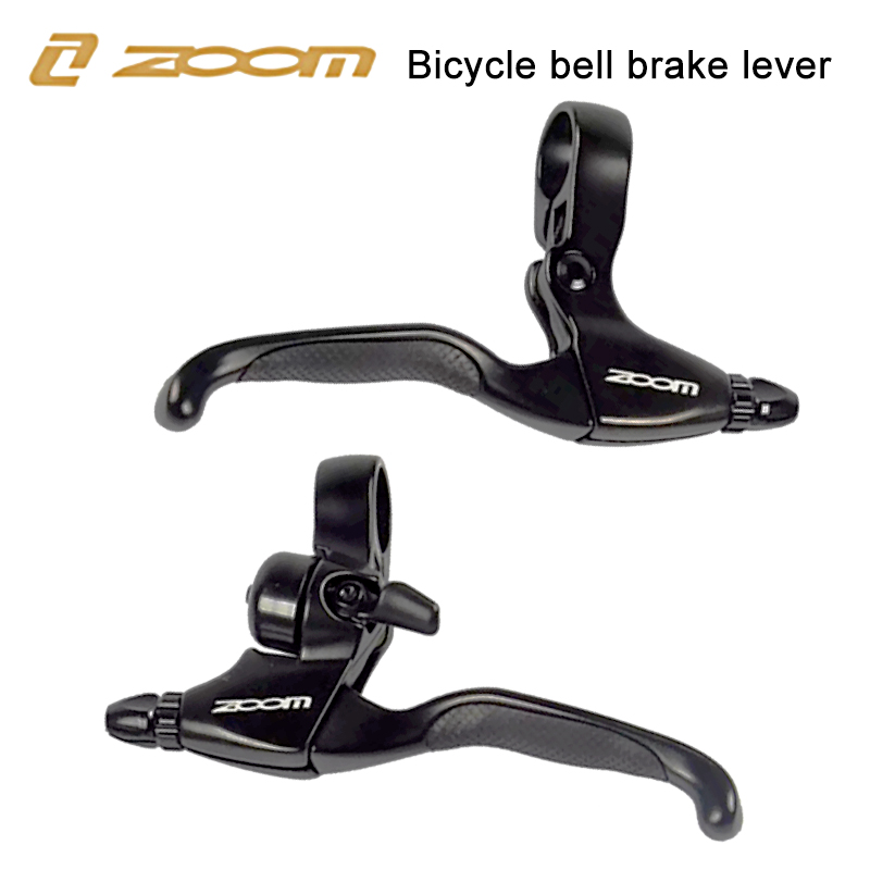 ซูมเบรคคันโยกจักรยานจับMtb Mechanical DiscเบรคสําหรับจักรยานเสือภูเขาพับคันโยกจับBellขี่จักรยานอุปกรณ์เสริม