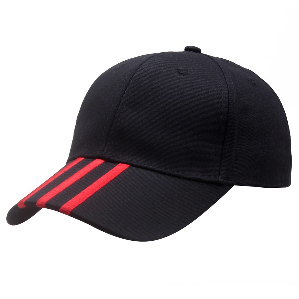 Hommes casquettes de Baseball pour hommes décontracté coton brodé rayé Snap Back Hip Hop Casquette femmes Sports de plein air Casquette Homme Gorras