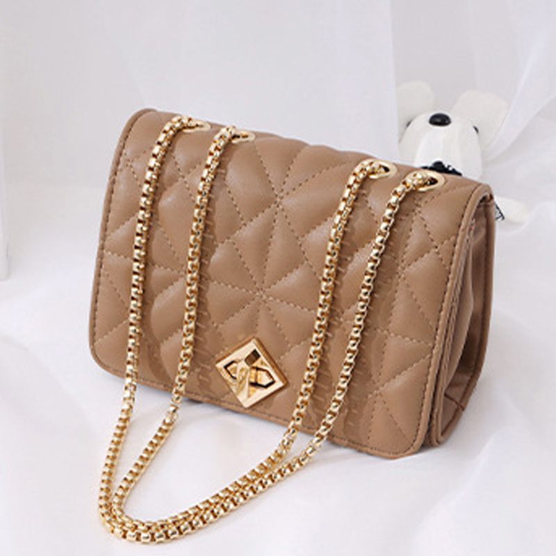 2023 moda PU skórzane torby dla kobiet gruby łańcuch Crossbody torebki na ramię