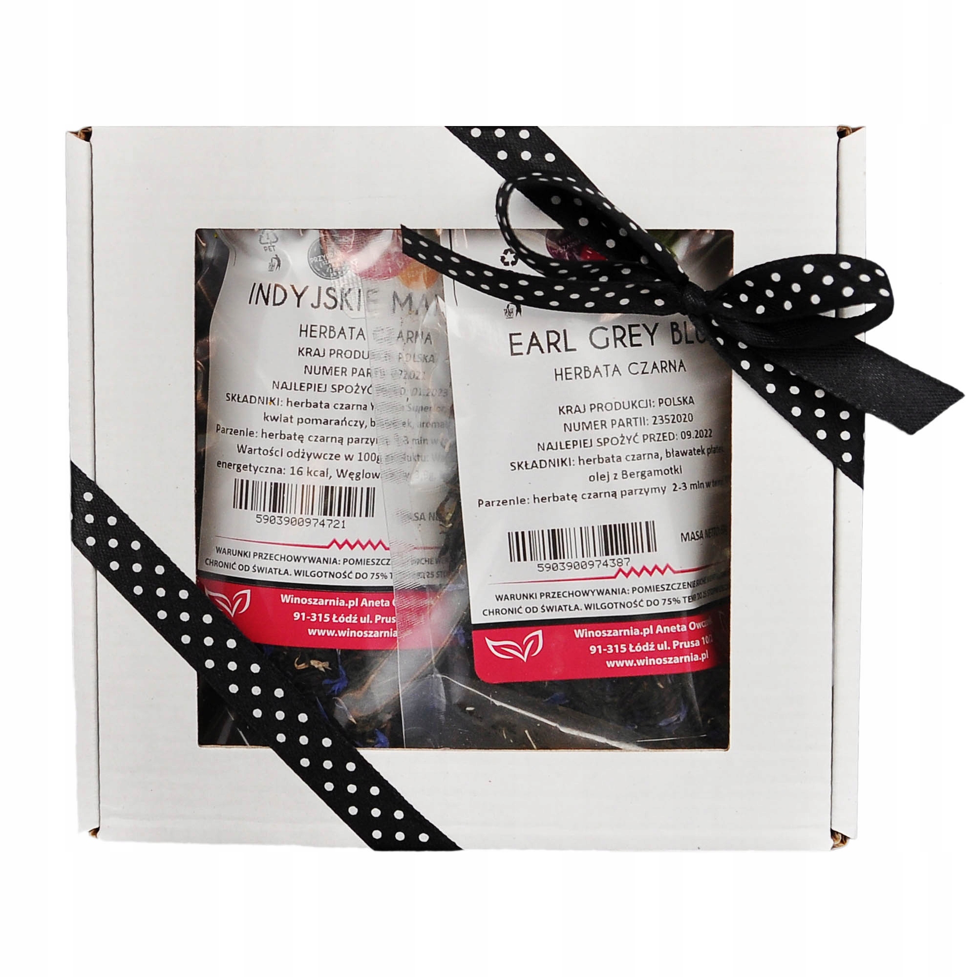 Tee Schwarztee-Set-2x50g als Geschenk