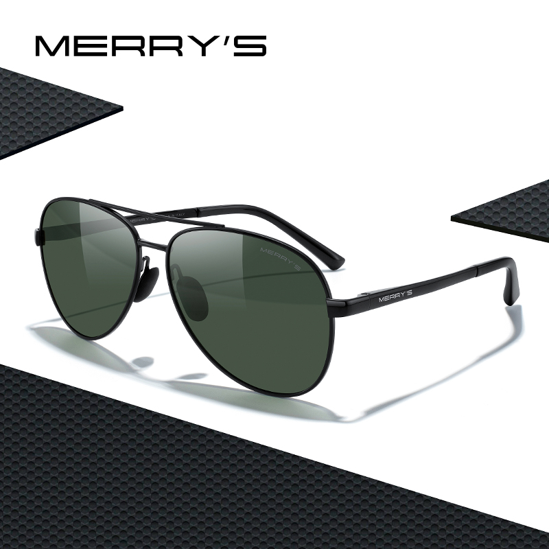 MERRYS DESIGN classique polarisé pilote hommes lunettes de soleil pour la conduite mode femmes dégradé lunettes de soleil UV400 S8268