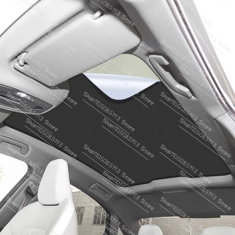 Dla AUDI A5 2025-obecnie: Zamszowa tkanina samochodowa, anty-UV, elektrostatyczna adsorpcja, osłona przeciwsłoneczna na szyberdach, izolacja termiczna, osłona świetlika.