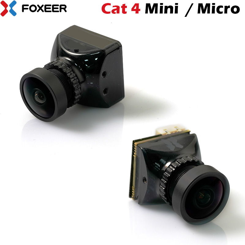 Foxeer Mini Cat / Micro Cat 4 1200TVL Starlight 0.00001Lux Kamera FPV Latensi Rendah Kebisingan Rendah Kamera FPV untuk RC FPV Drone Balap