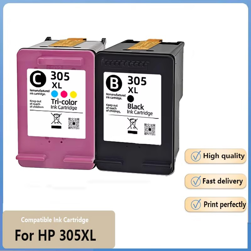 Картридж с чернилами 305XL, совместимый с HP 305 XL DeskJet 2700 2710 2720 2721 2722 2730 4120 4110 4130 4134 1210 2320 Envy 6020