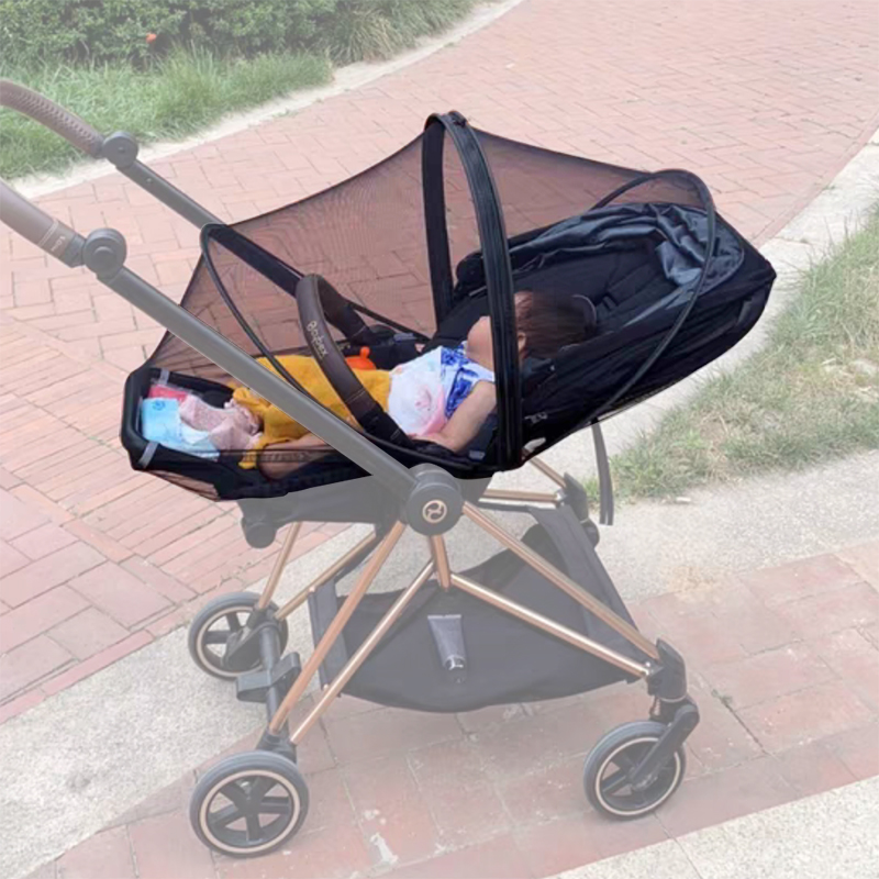 Carrinho de criança mosquiteiro para Cybex Priam Mios Balios S Eezy Melio Stokke Xplory Bugaboo Bee Series Acessórios para carrinho de bebê