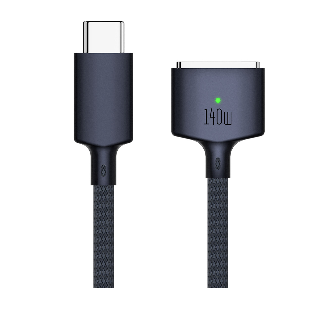 140W 200cm 78.7 "USB Type C vers Mag safe 3 câble de chargeur PD magnétique convertisseur de cordon de chargement pour ordinateur portable pour MacBook Pro Air Magsafe 3