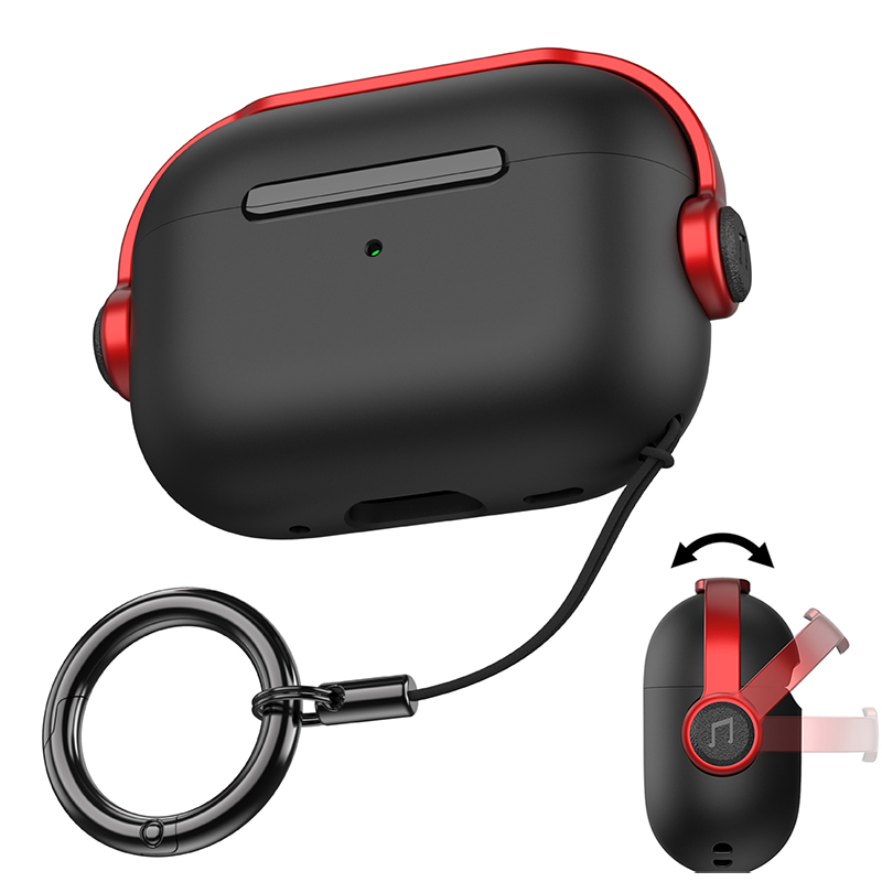 Neue Hülle für Airpods Pro 2 Generation 2022 mit Lanyard-Verschluss, kreative Kopfhörer-Verriegelung, Kopfhörer-Abdeckung für Apple Air Pod 3 Pro