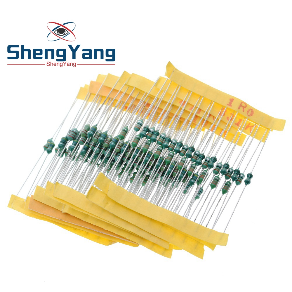Surtido de inductancia de 1/4W 0307 Surtido de inductancia de anillo de color de 0,25 W 1UH-470UH 14valuesX10pcs = 140pcs Juego surtido