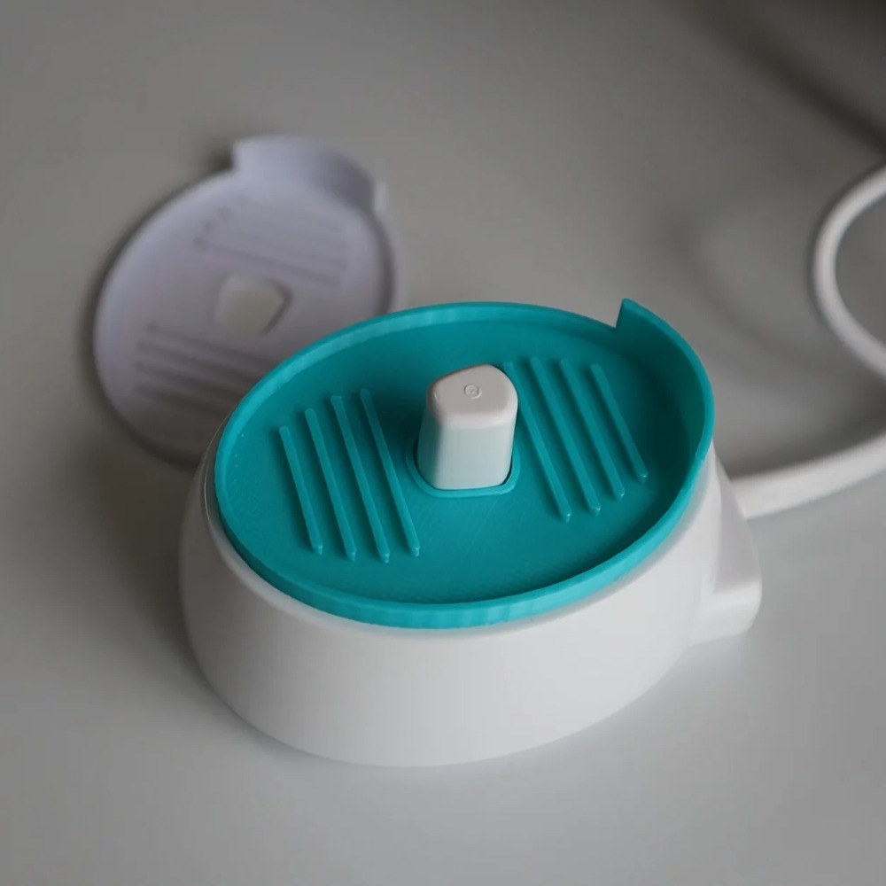 Base de carga para cepillo de dientes eléctrico, alfombrilla protectora para base de drenaje, libre de suciedad y residuos, 2 uds.