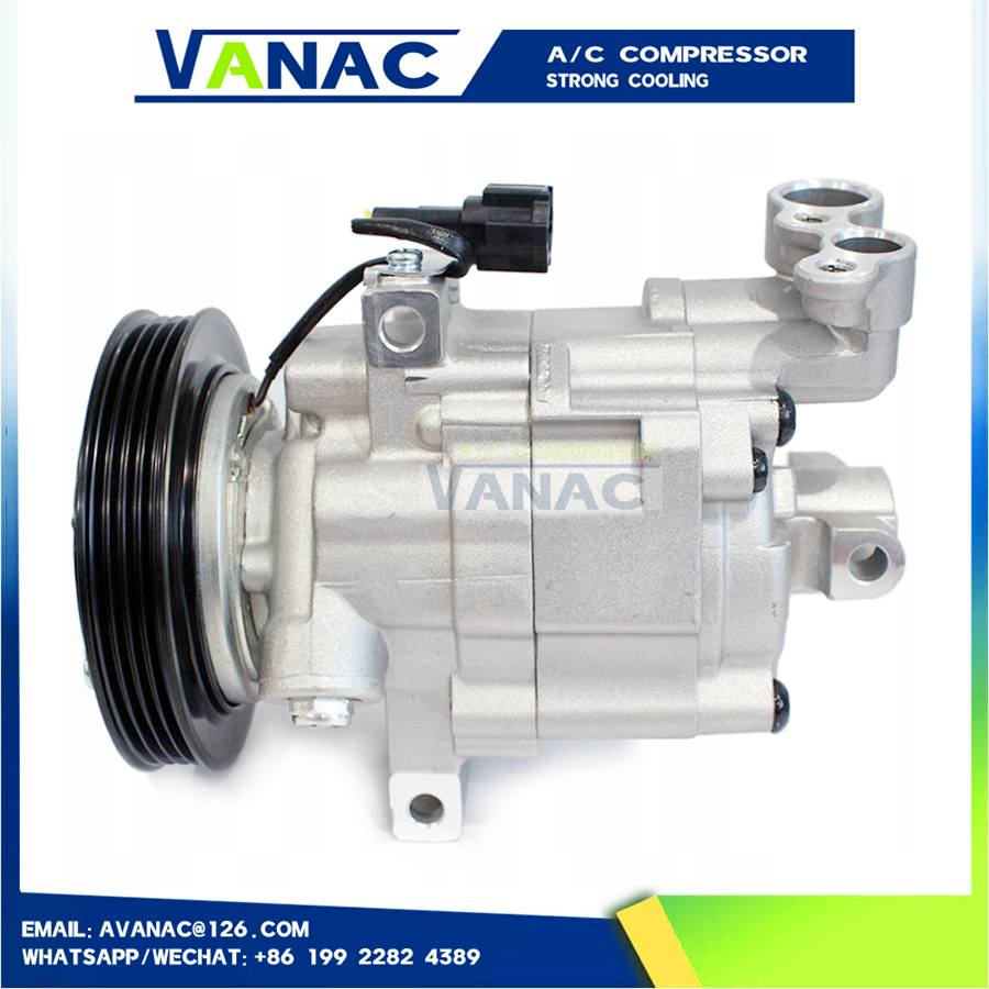 AC Compressor for Nissan Micra 1.2 2002--2010 DKV-08R 92600-AX800 92600-AX80A 92600-AX80B 92600-AX84B 506021-6860 506021-7430