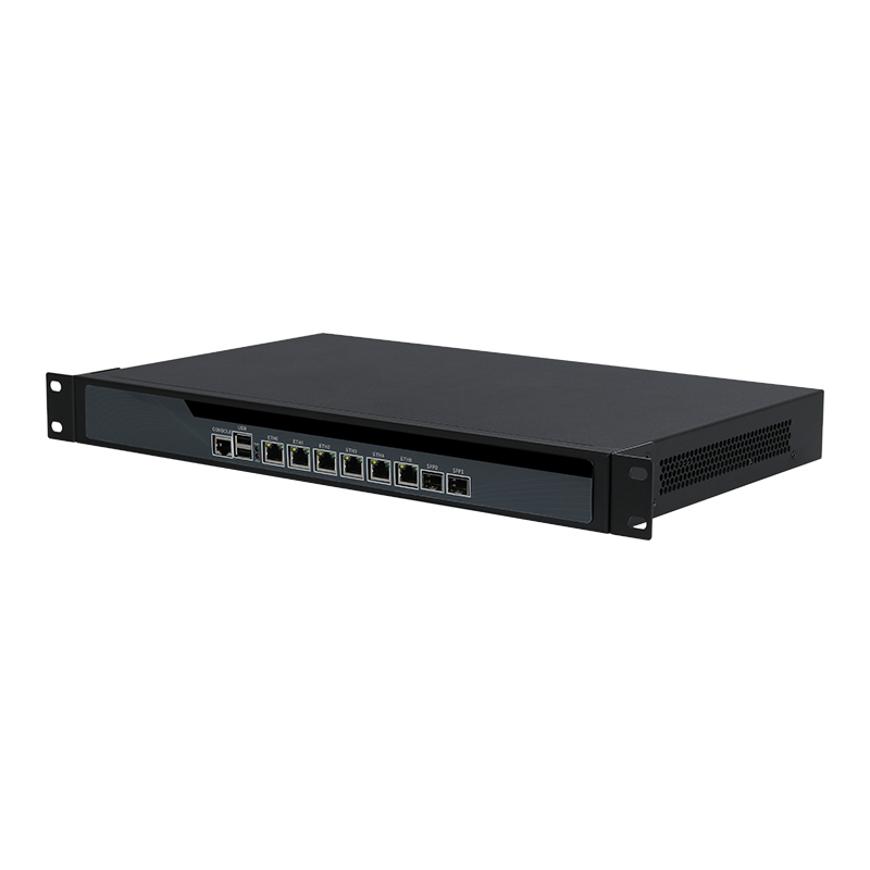 1U Firewall Appliance Intel Celeron J6412 8 ГБ ОЗУ 128 ГБ SSD 6x Gigabit Ethernet 2x SFP Поддержка Windows Linux CentOS Маршрутизатор OS