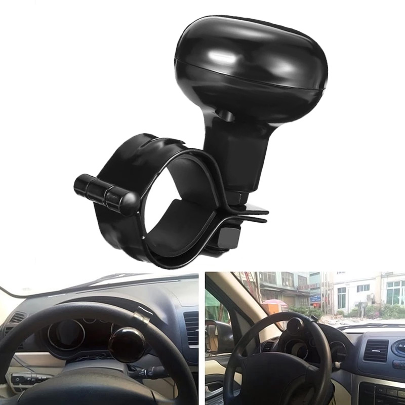 Cubierta Universal antideslizante para volante de coche y camión, perilla giratoria, mango de refuerzo, bola auxiliar protectora segura