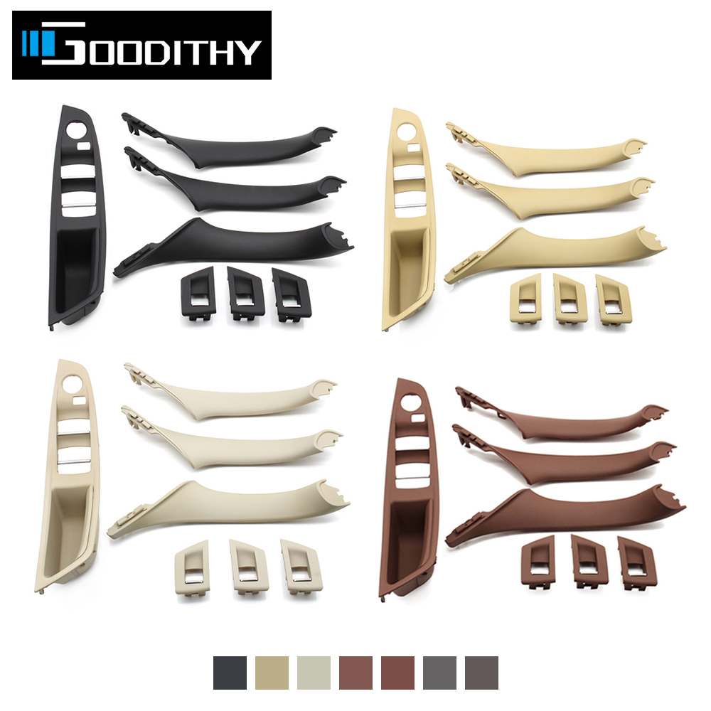 LHD Hoge Kwaliteit Auto Binnenste Passagiersdeur Panel Handvat Pull Trim Cover Voor BMW F10 F11 F18 520 523 525 528 51417225865
