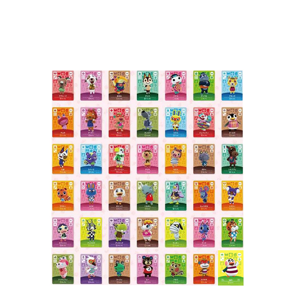 amibo animal crossing amxxbo Acnh LePG Animal Crossing Lock Card, NDavid Tag, Amxxbo Card, Welcome New Horizons, NS Switch