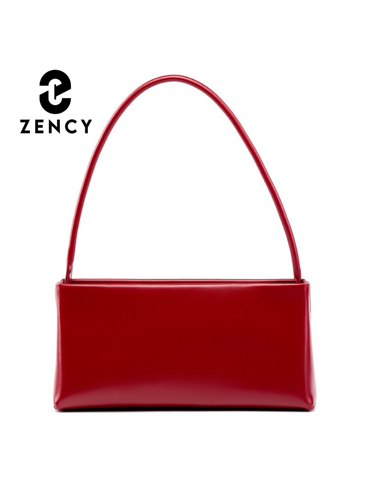 Zency 2024 Nowa luksusowa torebka Moda damska Skórzana torba na ramię Damska torba pod pachę Sac De Femme Czerwone torby ślubne panny młodej