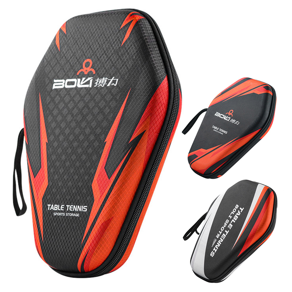 1 stücke Tischtennis Schläger Taschen EVA Hard Shell Wasserdicht Staubdicht Tischtennis Paddel Box Fall Lagerung Tasche