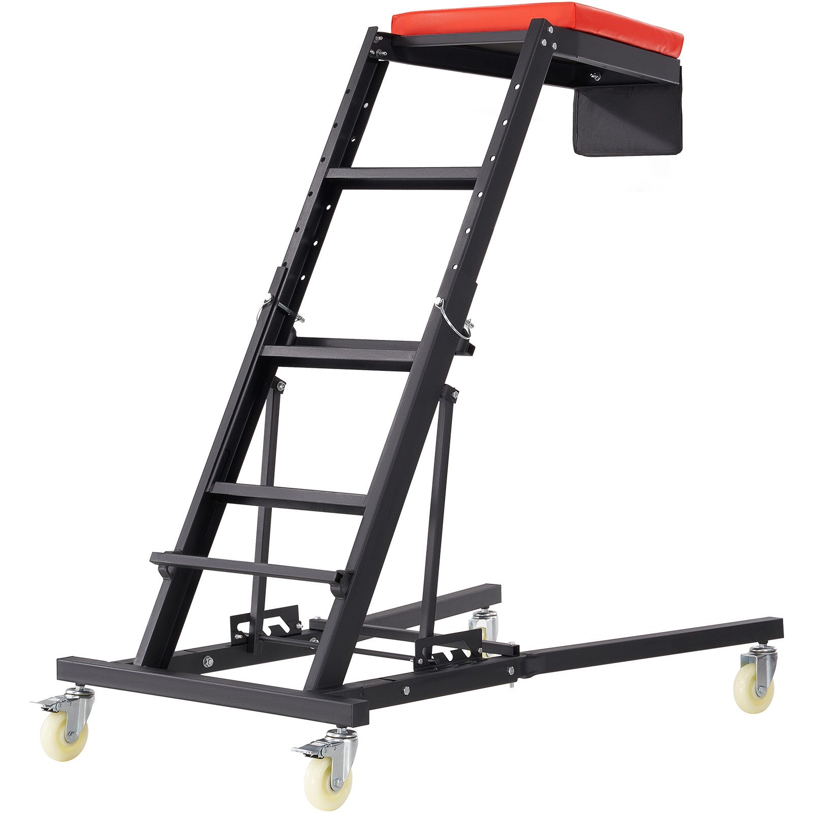 SucceBuy Motor Creeper automotivo Topide 42,5"-64,8" 400 LBS Capacidade High Top Creeper para manutenção de reparo de garagem doméstica
