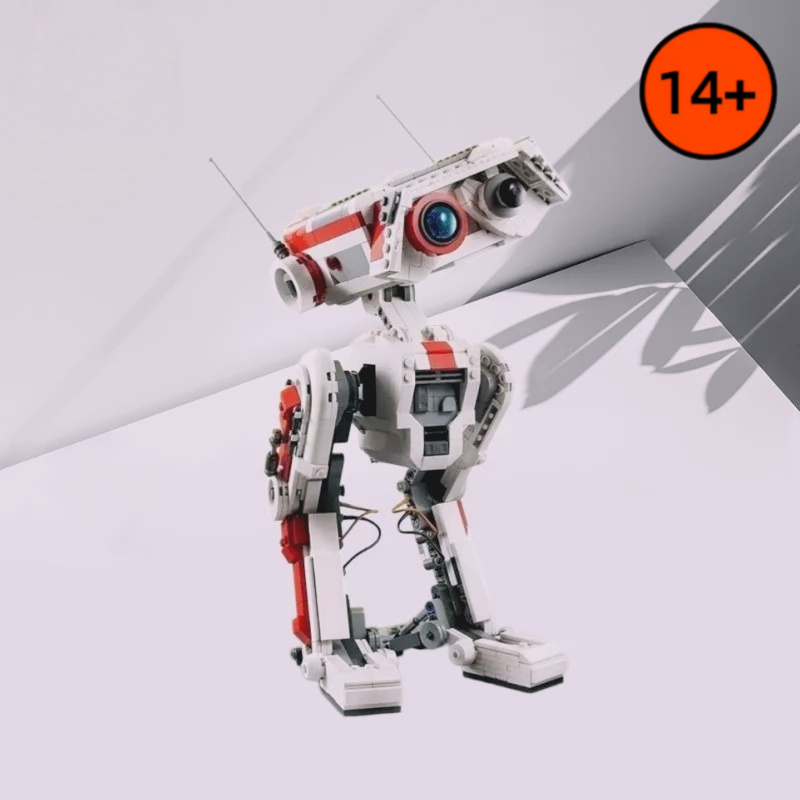 Robot Giocattolo Intelligente BD-1 a Tema Battaglia Spaziale, Blocchi da Costruzione, Modello Fallen Order, Regalo Creativo per Compleanni e Festività per Amici