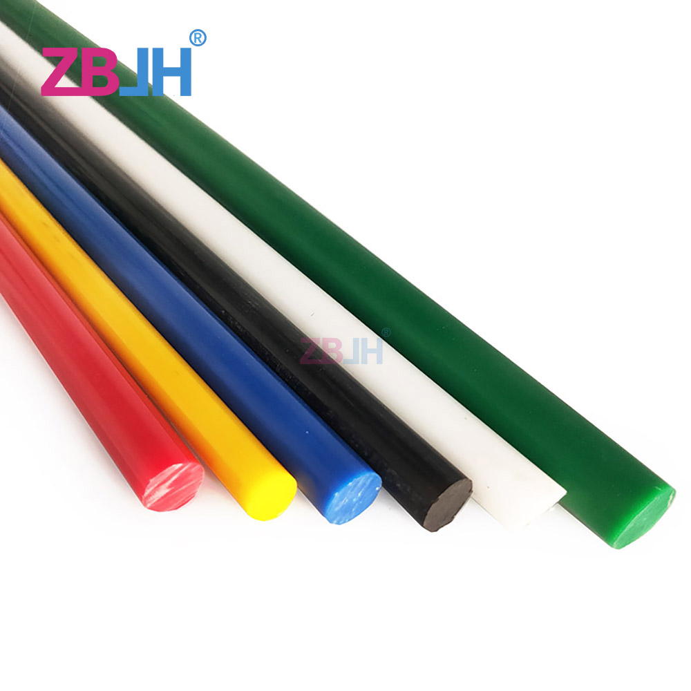 Dia.60mm 120mm Comprimento 1m POM Hastes Coloridas Polioxymetileno Pom Stick Engenharia Haste de Plástico