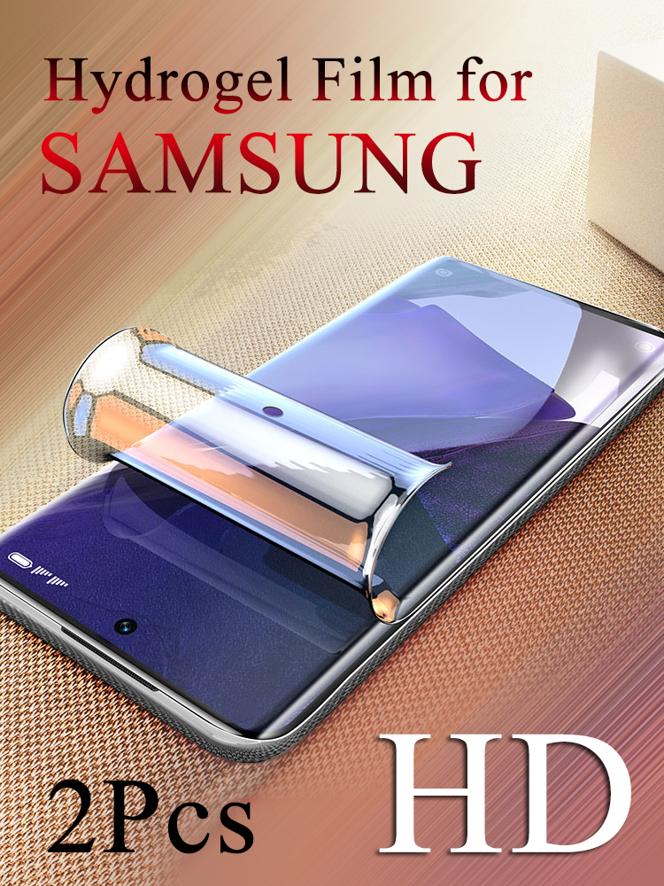 S23Ultra S22Ultra S21FE película de hidrogel para Galaxy S22 S8 S10E 5G S20 Plus S20Ultra Protector de pantalla para Samsung S21 S21P S20EF
