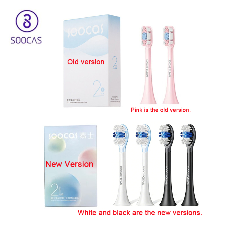 Oryginalne głowice wymienne do elektrycznej szczoteczki do zębów SOOCAS Sonic SOOCAS X1 X3 X3U X5 głowice wymienne do szczoteczki do zębów