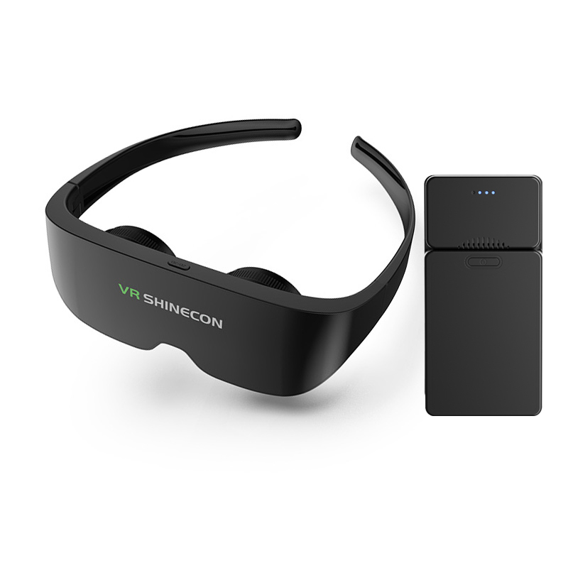 VR Shineccon Lunettes 3D tout-en-un SC-AI08 XR Lunettes intelligentes 700 °   Réglage de la myopie pour regarder la télévision / regarder les films / gibier
