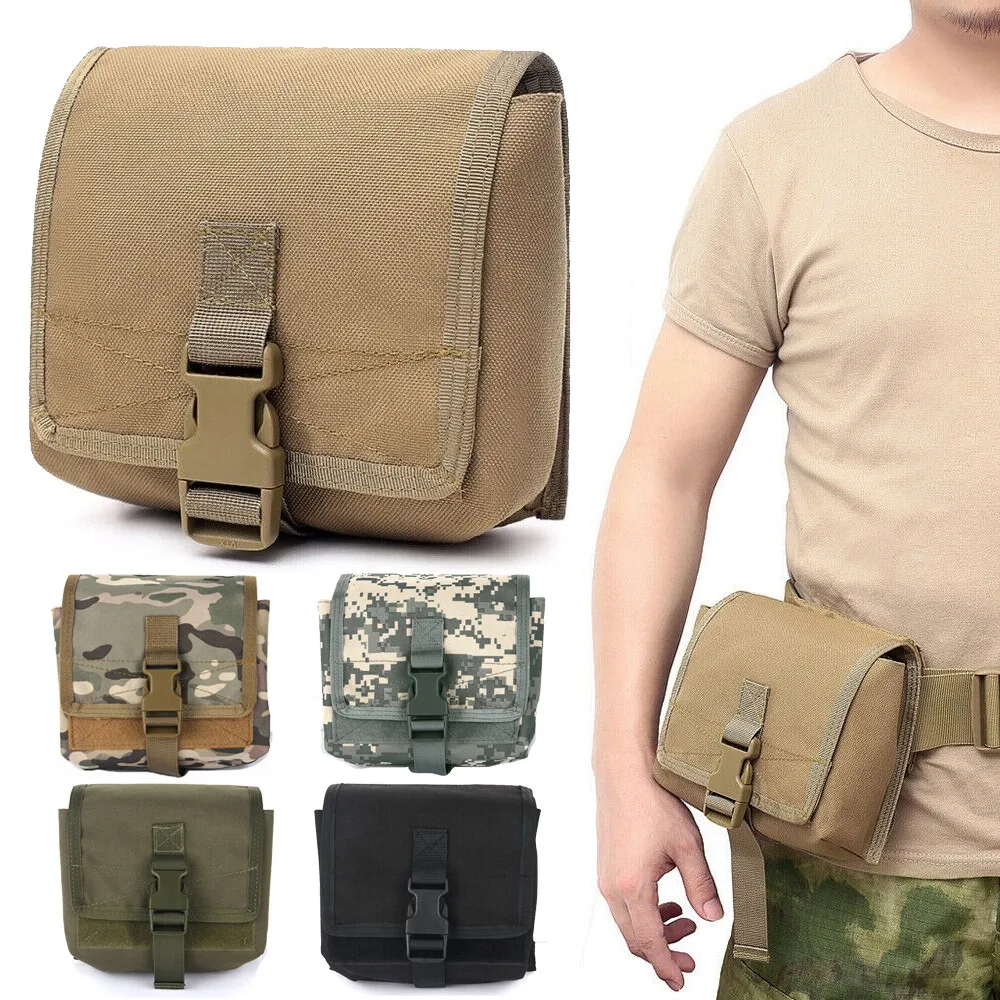 Тактическая сумка Molle EDC, карманная поясная сумка, универсальная военная сумка