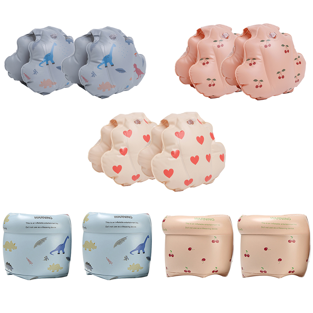 Anillos de Flotación Inflables de PVC, Anillo de Natación de Seguridad para Niños, Elástico, Resistente al Desgaste, para Aprender Deportes Acuáticos