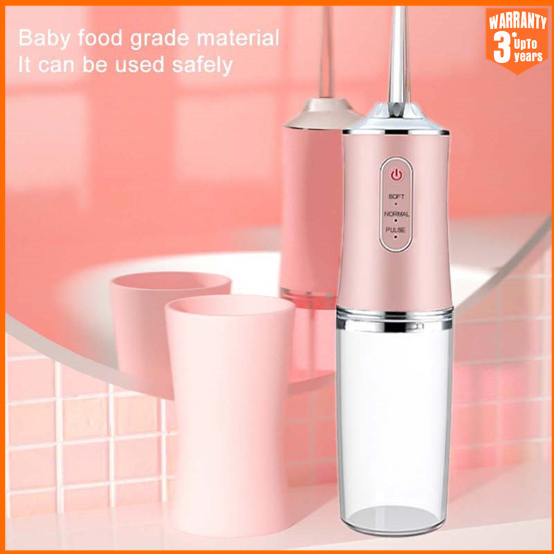 Irrigador Oral eléctrico, limpiador Dental portátil de agua, lavadora bucal con 4 chorros, higiene bucal inalámbrica