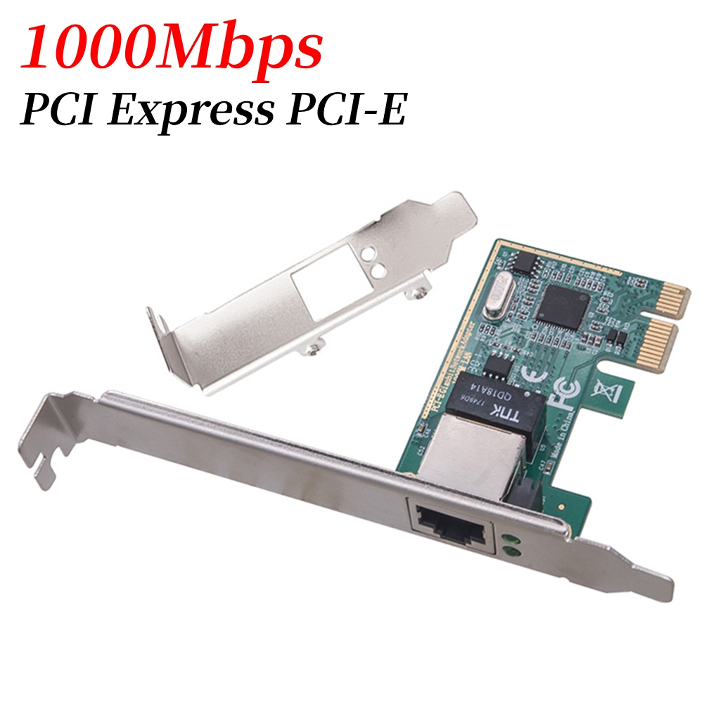 1000Mbps Gigabit Ethernet PCI Express PCI-E Netwerkkaart RJ-45 LAN Netwerkkaart Desktop Gigabit Ethernet Lan Netwerkkaart