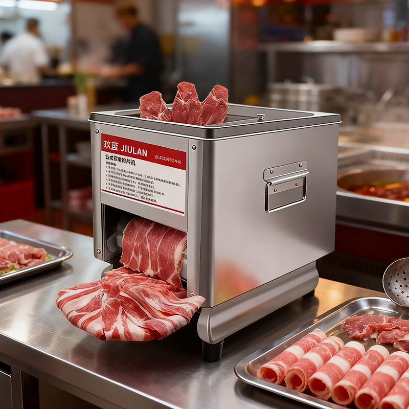 Máquina elétrica de fatiar carne moedor acessório doméstico cortador de peixe vegetal filé desfiado cortador acessório