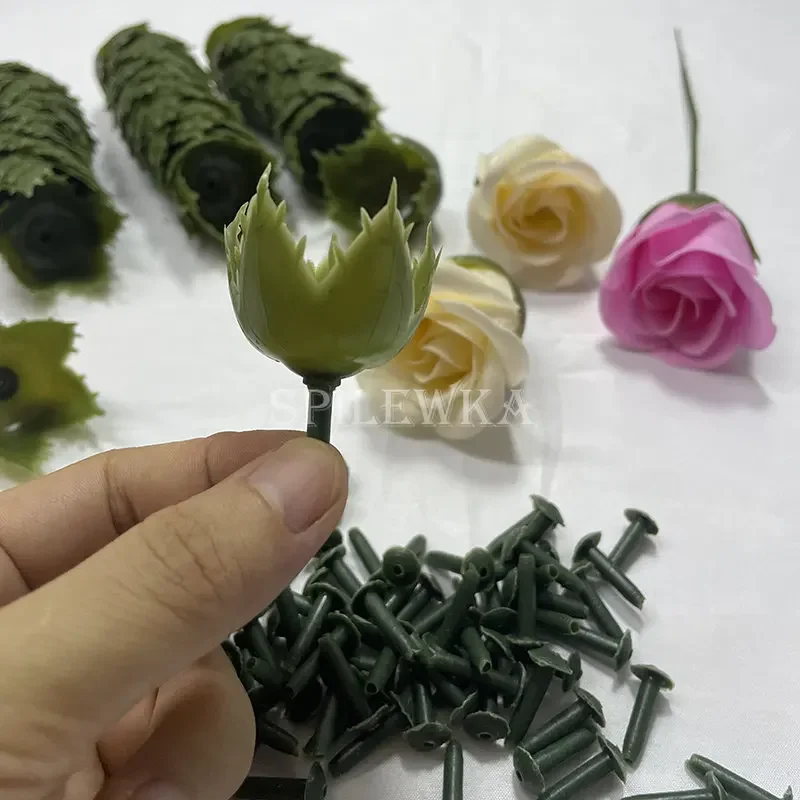 Base de troupeau pour fleurs artificielles, parfaite pour la décoration de la maison et des événements, 81 pièces/lot