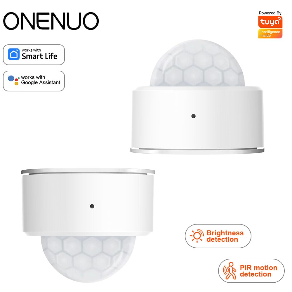 Czujnik oświetlenia Tuya ZigBee, czujnik jasności, detektor natężenia światła, automatyzacja domu z aplikacją Smart Life, połączenie urządzeń.