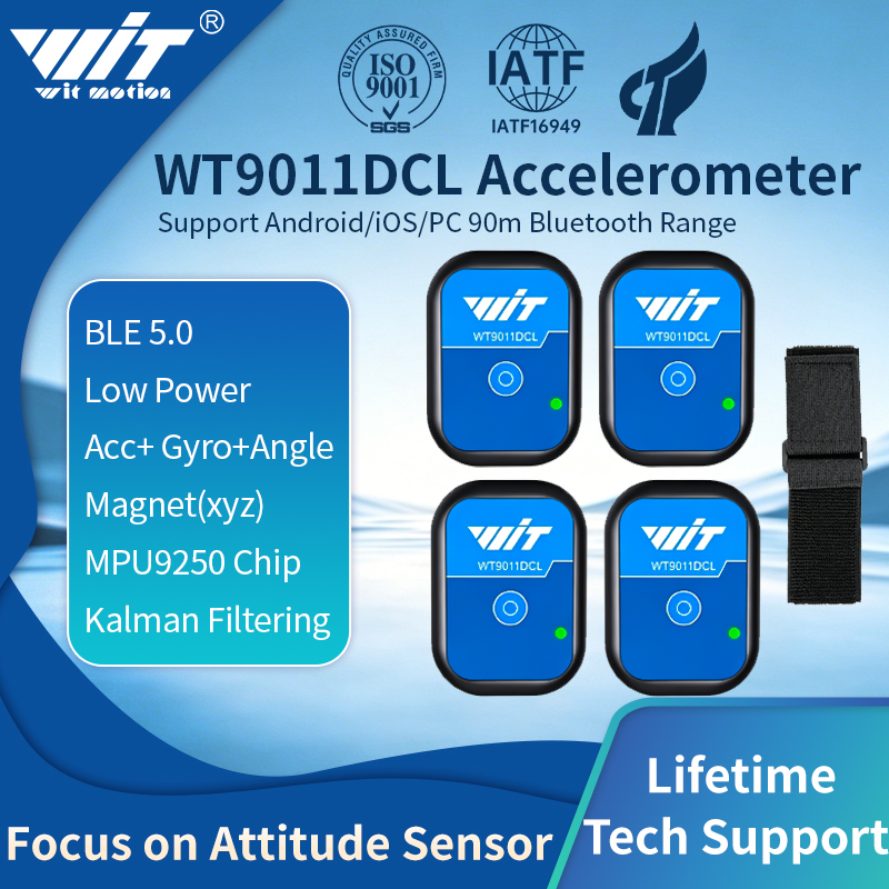 WitMotion WT9011DCL-BT50 Bluetooth 5.0 Accelerometer Gyroscoop Hoeksensor Elektronisch Kompas Magnetometer Inclinometer