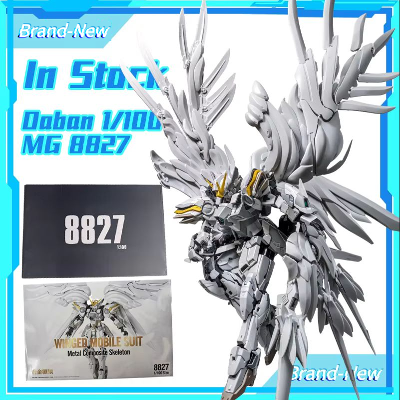【IN VOORRAAD】8827 MG 1/100 Sneeuwwitje Prelude Fix Model Kit XXXG-00YSW Vleugels Montage Actiefiguren Model Aangepast Speelgoed