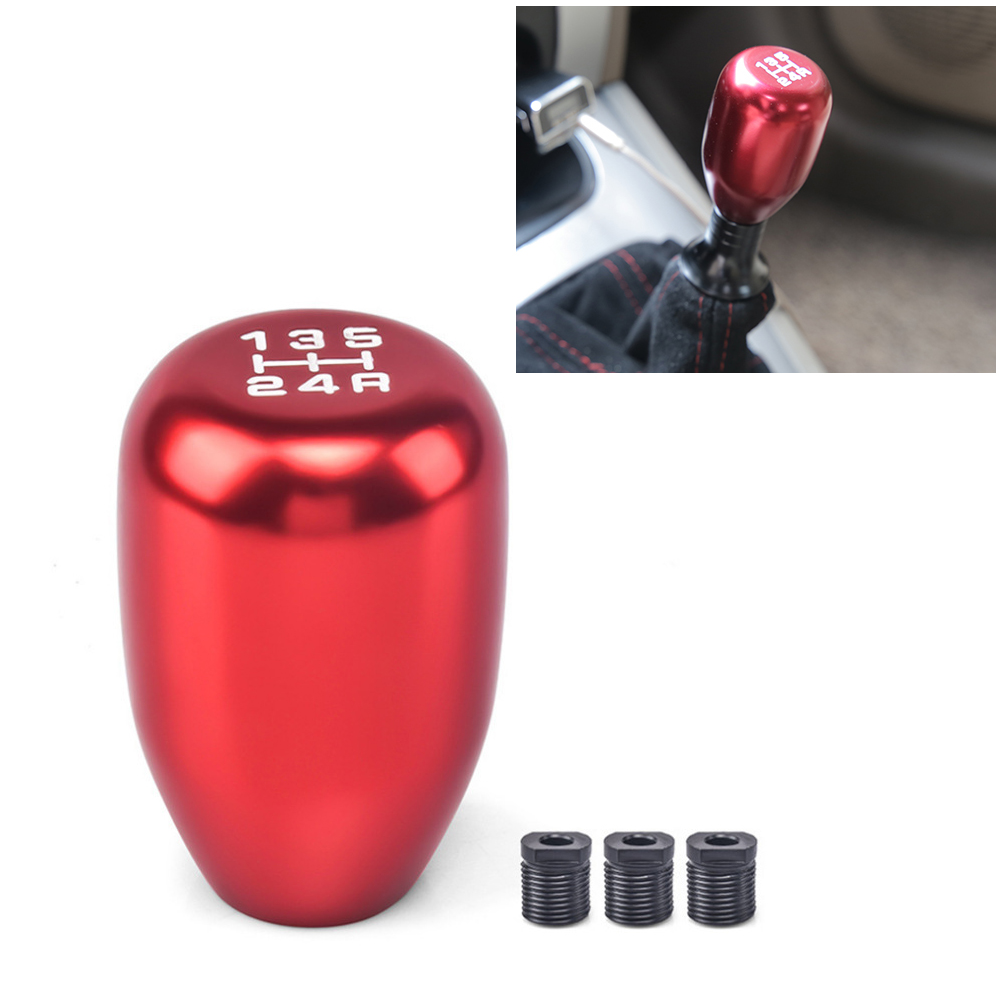5-speed universele auto-pookknop voor handgeschakelde automatische versnellingspookknop pookknop auto-accessoires