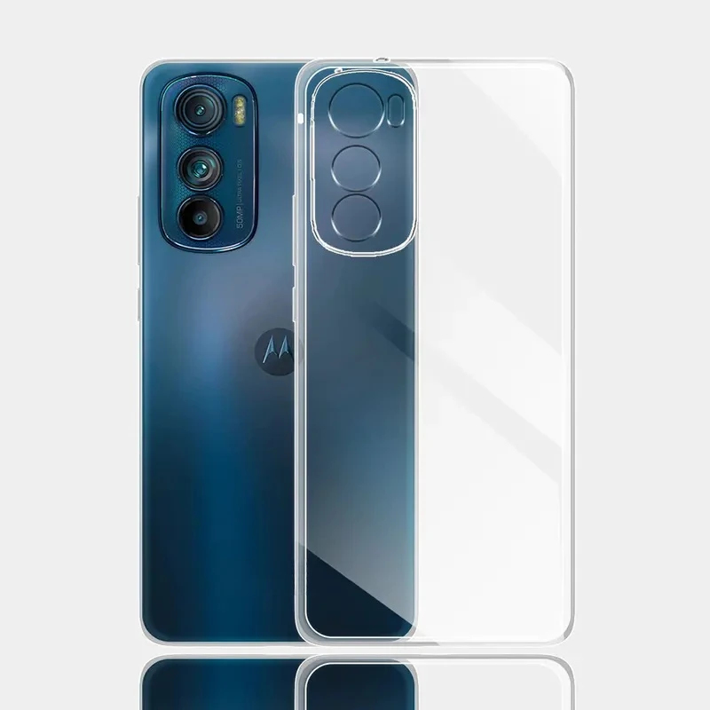 Voor Motorola Moto Edge 30 Edge30 Neo Pro Lite Ultra Telefoonhoesje Transparant Zacht Vierkant Hoesje Silicona Shell Pouch Getextureerd