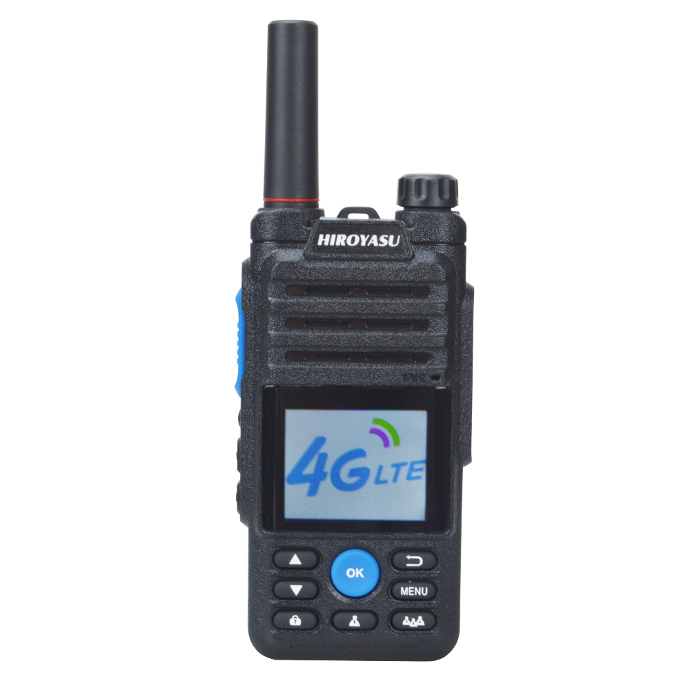 HIROYASU 4G Zello LTE PoC Walkie TALKIE HI-R23 Rádio de rede com WIFI, Bluetooth, GPS, bateria de 4000mAh