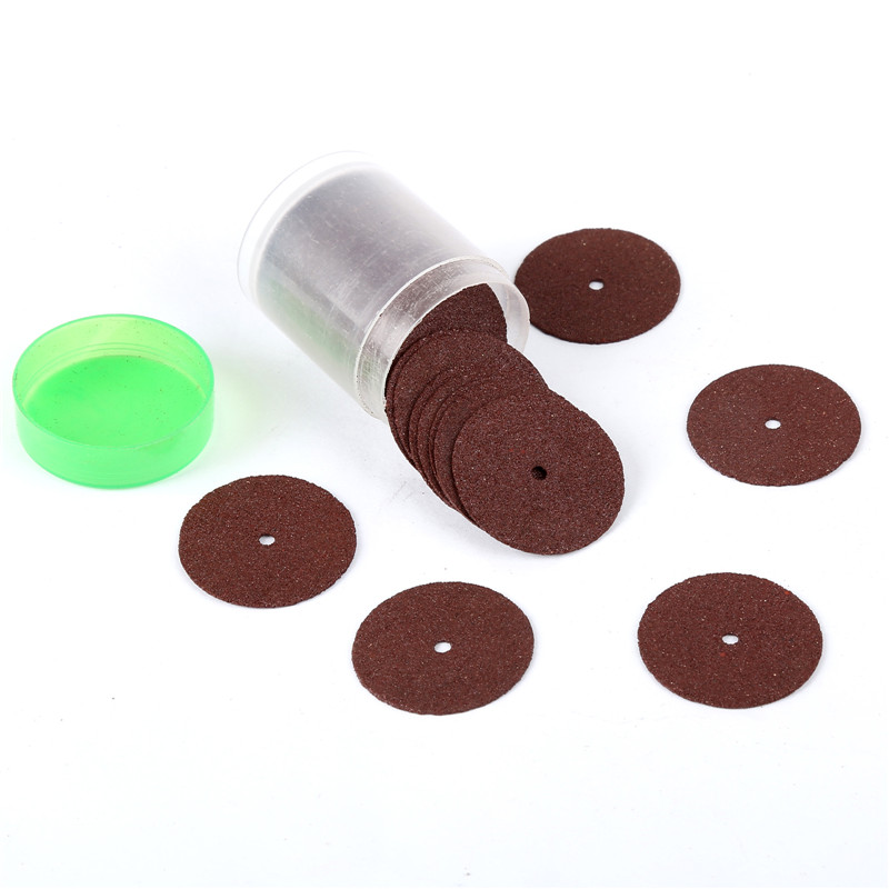 Disques de coupe à disque abrasif de 24mm, 36 accessoires Dremel, meules de coupe renforcées, outils de coupe à lame rotative