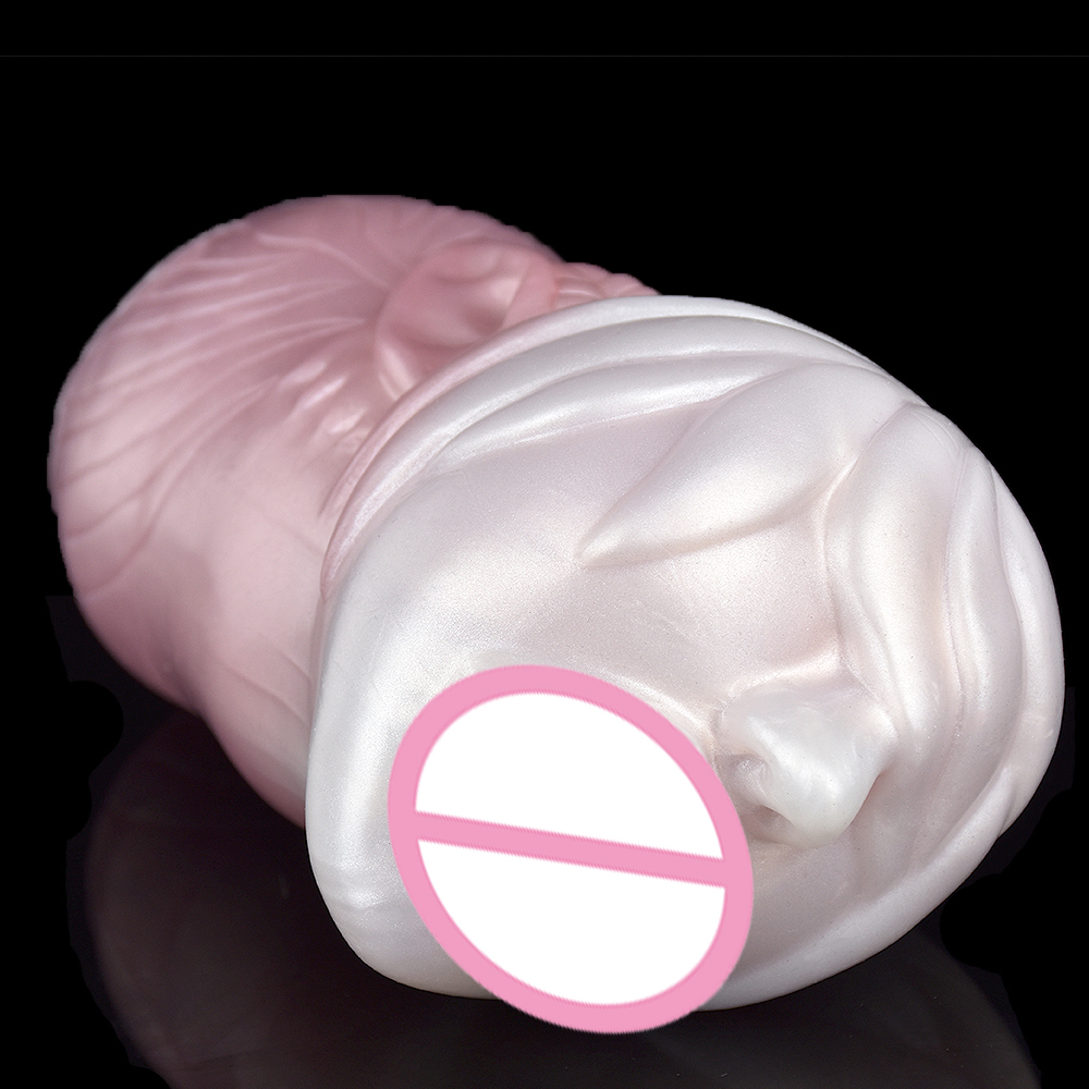 GEEBA Expédition depuis les États-Unis Masturbateur masculin en silicone, godet de stimulation réaliste, manchon de masturbation vaginale, jouet sexuel pour hommes