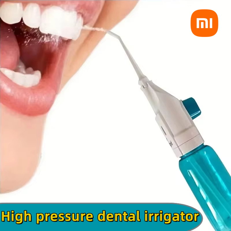 Xiaomi-irrigador Oral portátil de alta presión para el hogar, limpieza de dientes, hilo Dental de agua, palillo de dientes Manual de agua de alta presión, nuevo