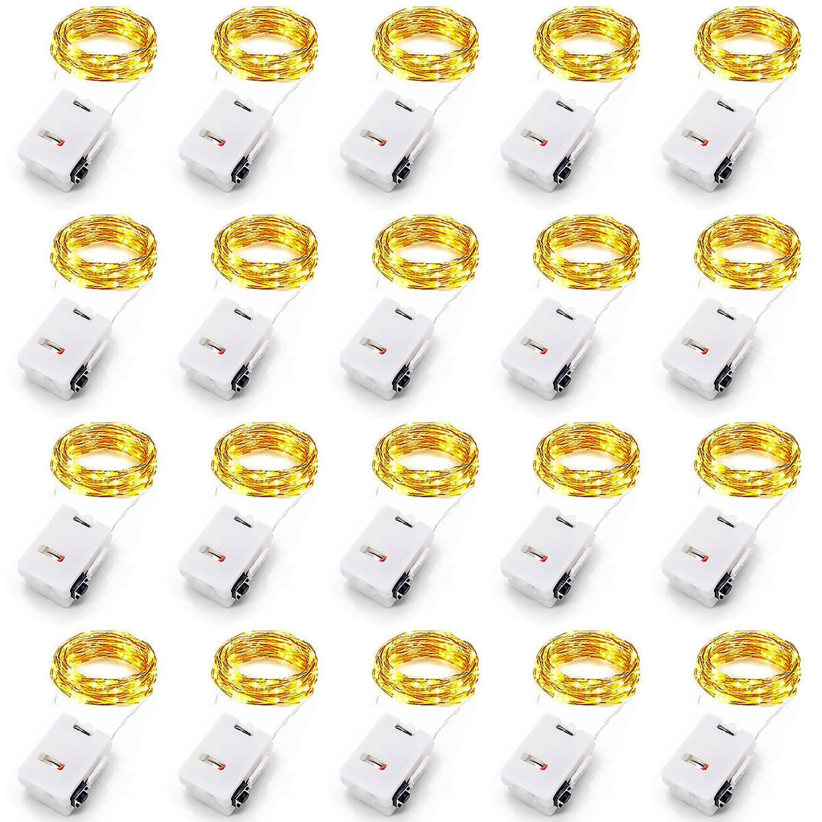 3 metry 10 sztuk/partia z baterią miedziane bajkowe oświetlenie Led 30 diod LED na baterie girlanda żarówkowa LED na boże narodzenie dekoracja weselna