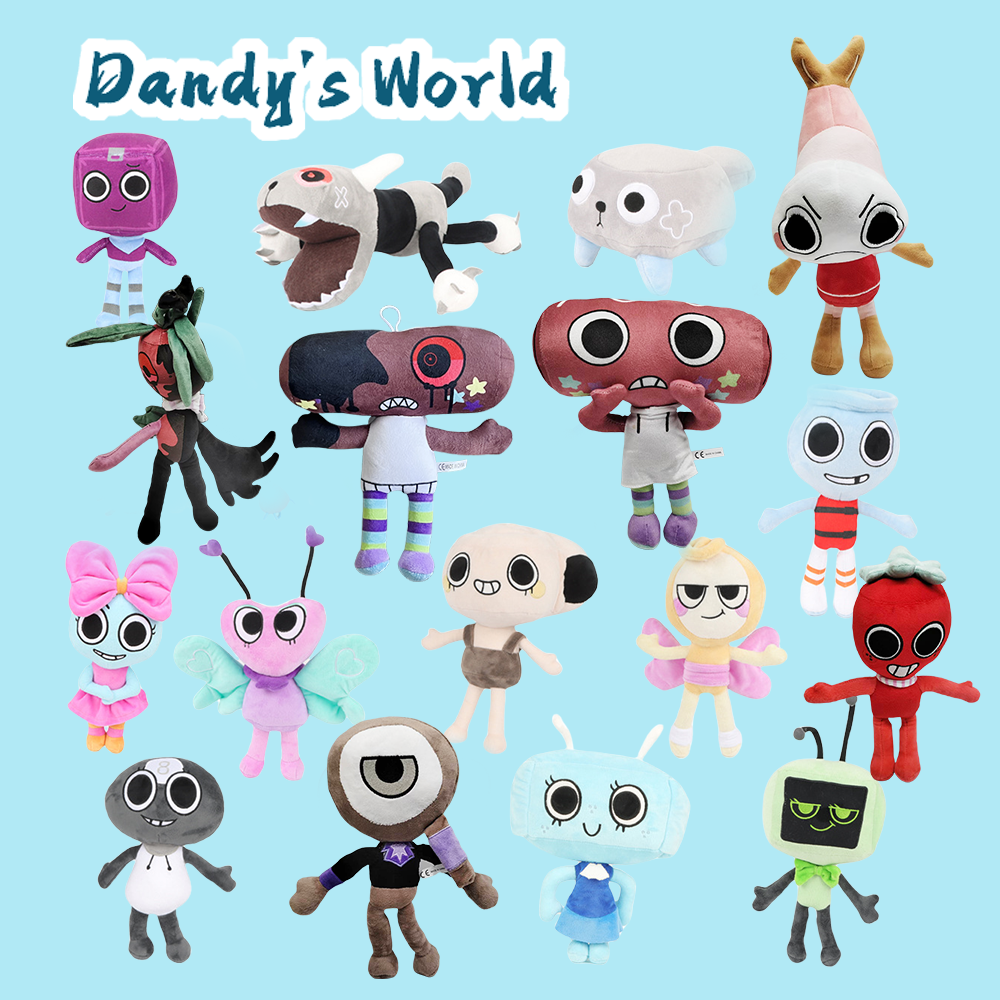 TreasuringU новые плюшевые игрушки Dandy's World, игра ужасов Dandys World, плюшевые милые аниме, мягкие куклы, подарки на Хэллоуин, день рождения