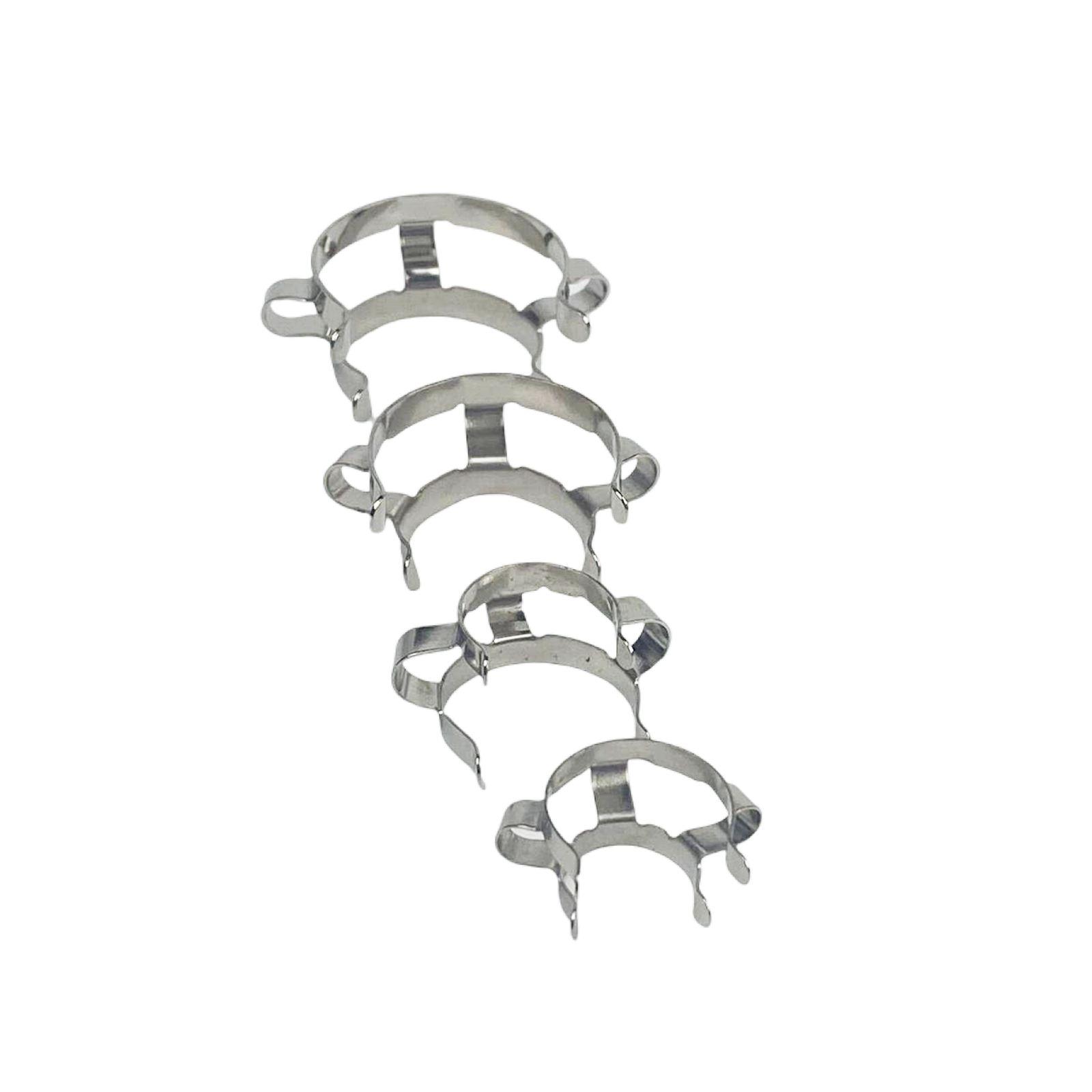 14 #19 # Bộ 24 29 #34 #45 # Khớp 304 Thép Không Gỉ Phòng Nón-Hình Dạng kẹp Kẹp Cho Kính Adapter