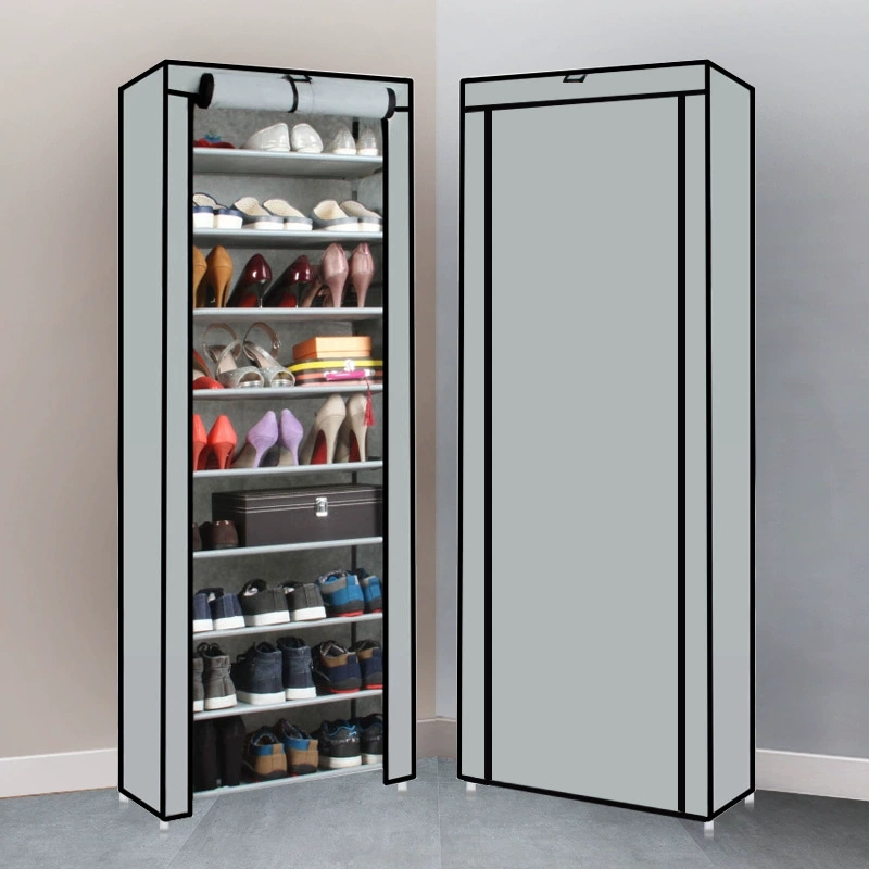 Dustproof Shoe Storage Rack Organizer Multilayer Nonwoven Shoes Storage Cabinet Home Hallway Space-saving Cabinets Shoe Shelf