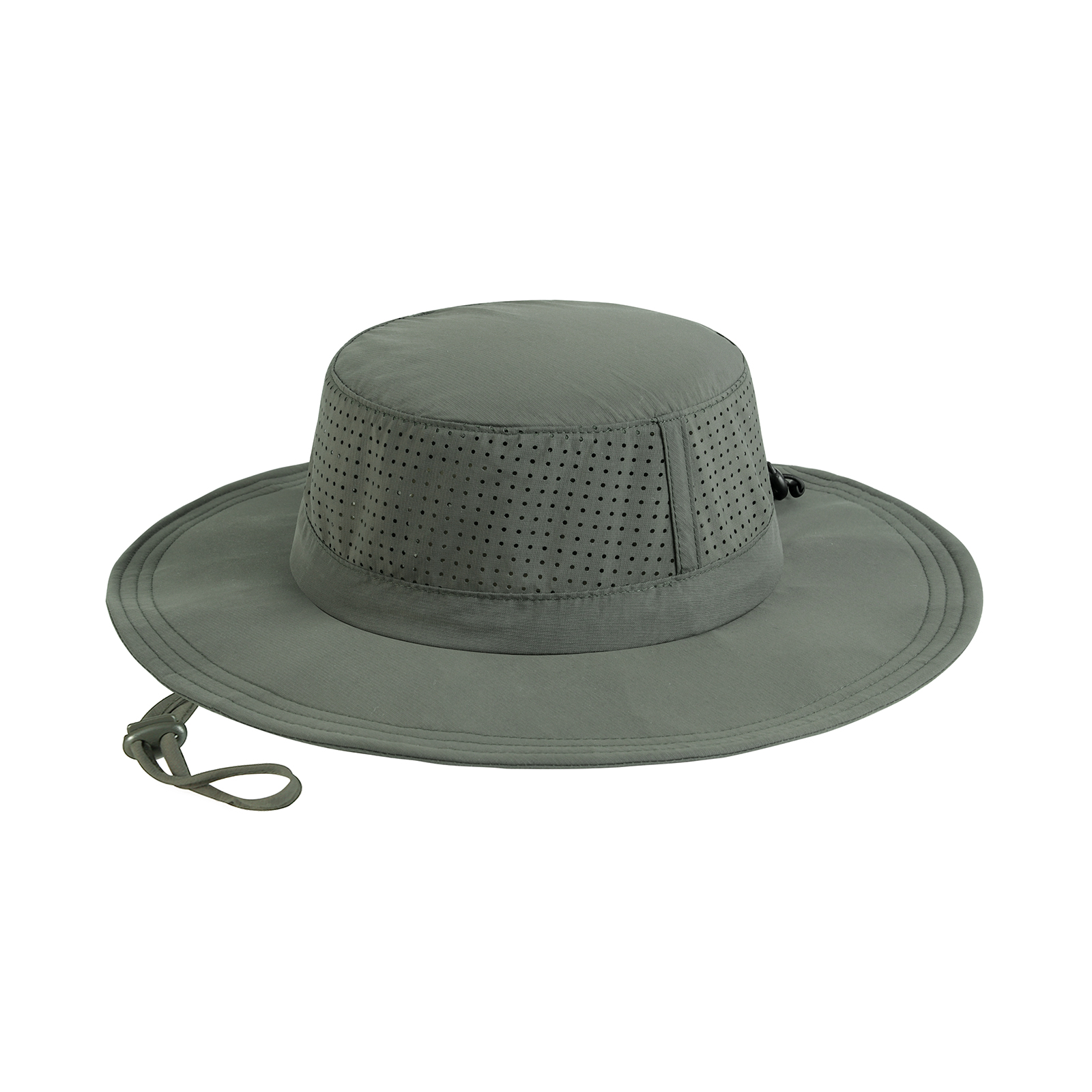 Bucket Sun Hat with Laser Perforated Mesh Cooling Adjustable Breathable Lightweight for Outdoor Men Women FC358