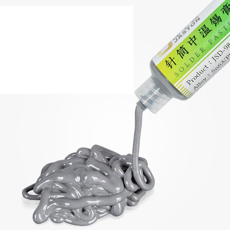 138/183 ℃   217, шприц-флюс для паяльной пасты для SMD BGA IC, печатная плата, игольная трубка, оловянная паяльная паста, компоненты сварочной пасты, пайка