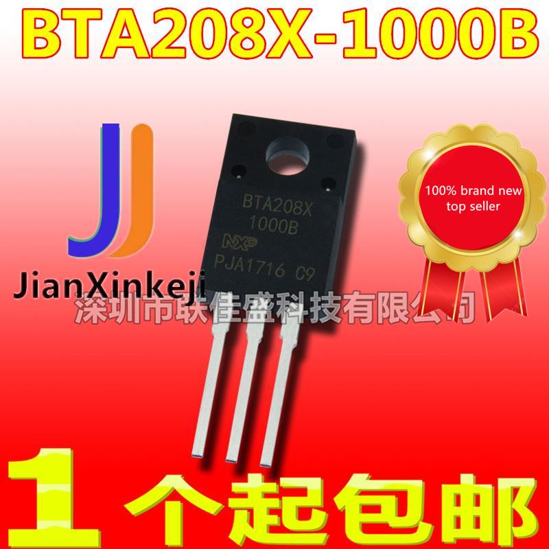 10Pcs 100% Original New In สต็อก BTA208X-1000B BTA208X-1000C 8A/1000V TO-220F Triac